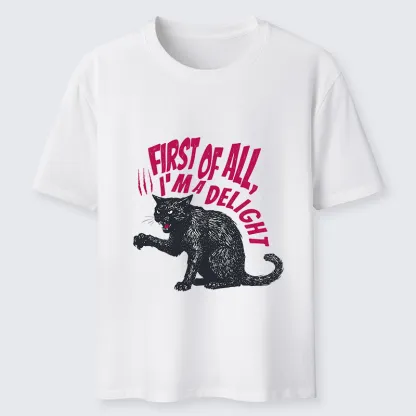 Tokyo-Tiger Fierce Black Cat Classic T-Shirt