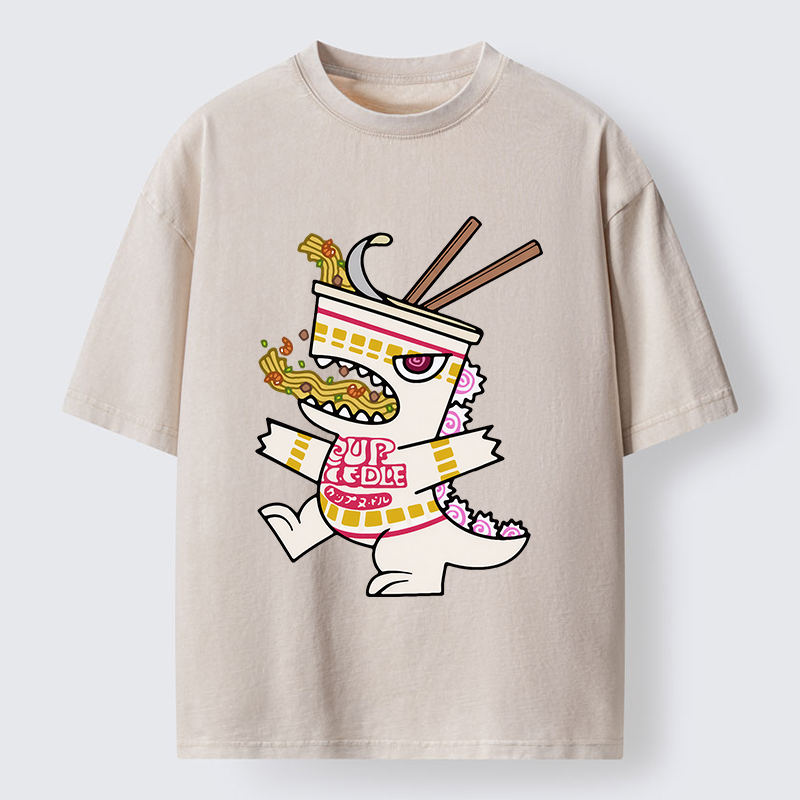 Tokyo-Tiger Ramenzilla Washed T-Shirt