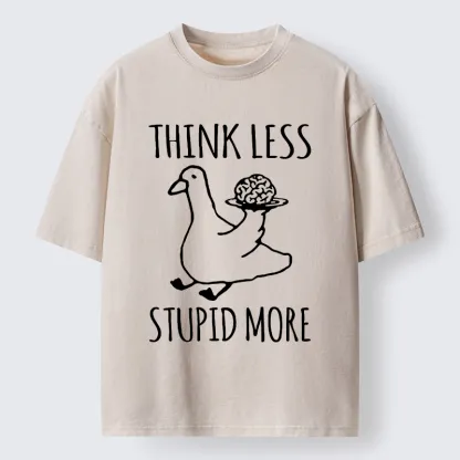 Tokyo-Tiger Foolish Goose Is Even More Foolish Washed T-Shirt