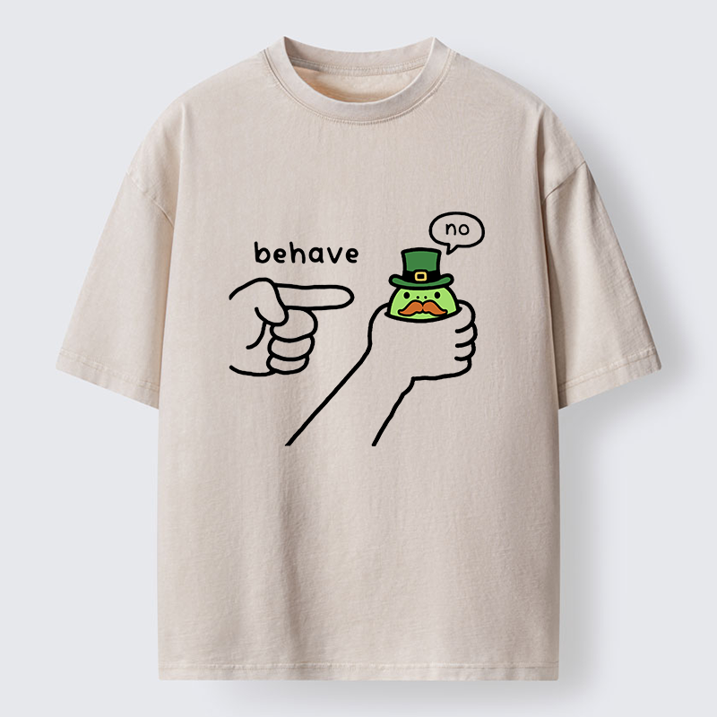 Tokyo-Tiger St. Patrick's Day Pranks Washed T-Shirt