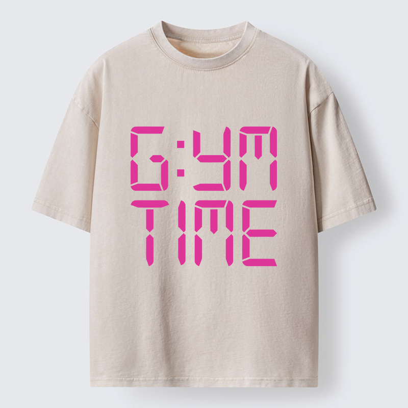 Tokyo-Tiger Gym Time Washed T-Shirt