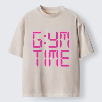 Tokyo-Tiger Gym Time Washed T-Shirt