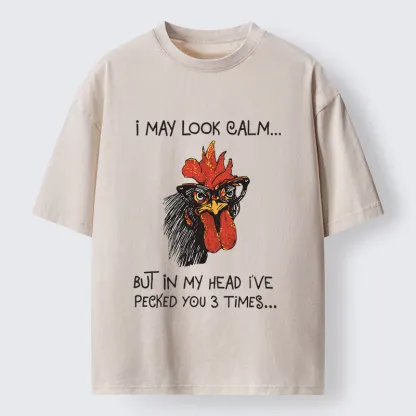 Tokyo-Tiger Inner Rebellion Washed T-Shirt