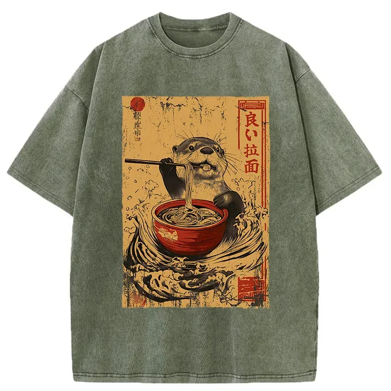 Tokyo-Tiger Rockbell Automail Japanese Washed T-Shirt Sale