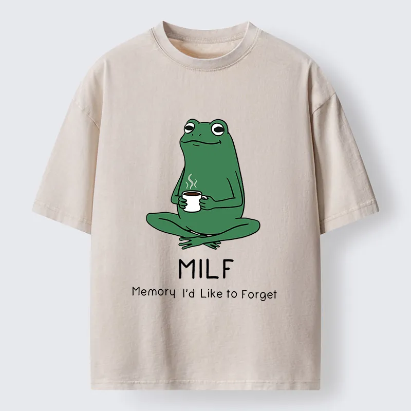 Tokyo-Tiger MILF Funny Washed T-Shirt