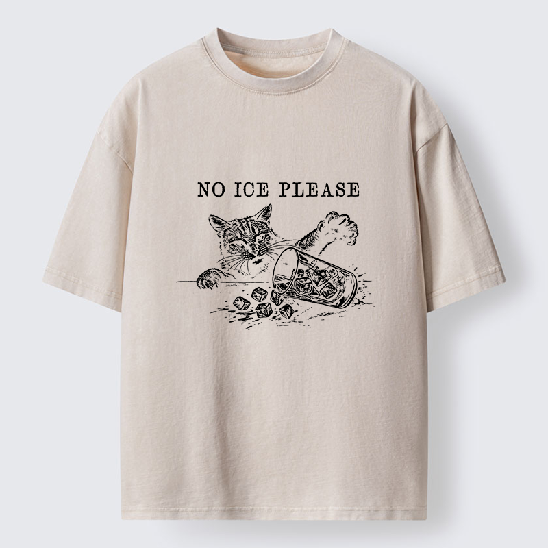 Tokyo-Tiger No Ice Cat Washed T-Shirt