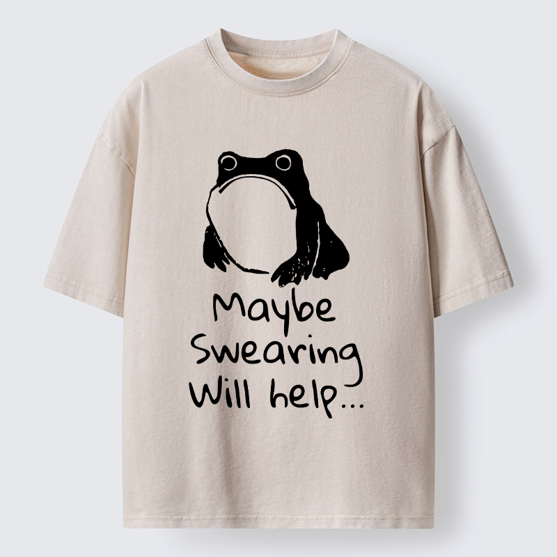 Tokyo-Tiger Unhappy Frog Washed T-Shirt