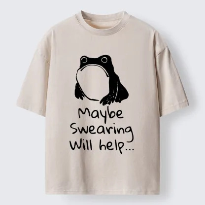 Tokyo-Tiger Unhappy Frog Washed T-Shirt