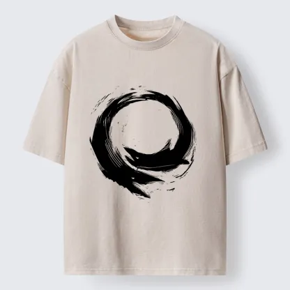 Tokyo-Tiger Zen Shark Washed T-Shirt