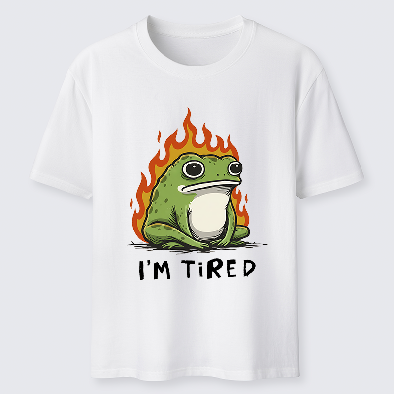 Tokyo-Tiger Tired Frog Japan Classic T-Shirt