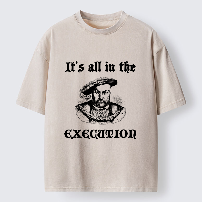Tokyo-Tiger It’s All In The Execution Washed T-Shirt