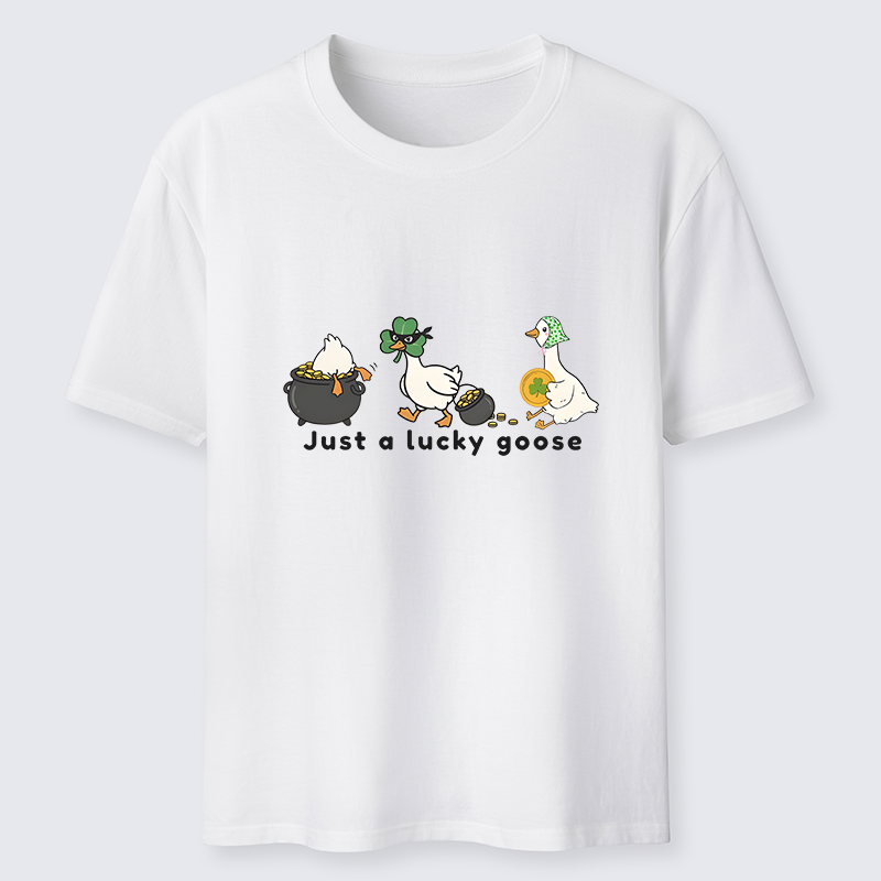 Tokyo-Tiger Just A Lucky Goose Meme Classic T-Shirt