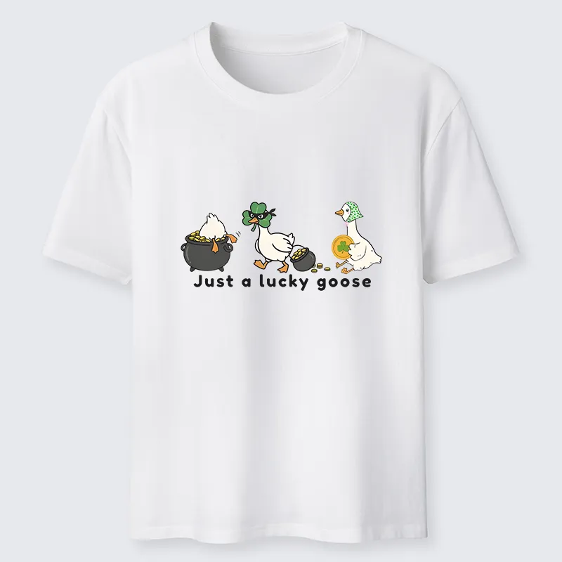 Tokyo-Tiger Just A Lucky Goose Meme Classic T-Shirt