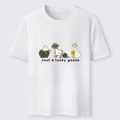 Tokyo-Tiger Just A Lucky Goose Meme Classic T-Shirt