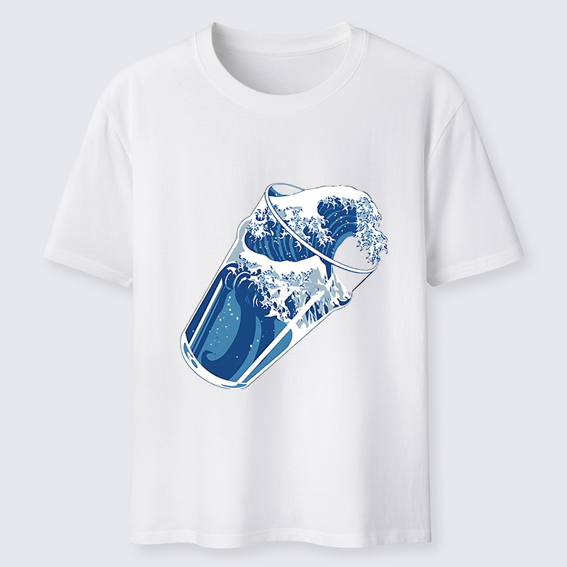 Tokyo-Tiger Waves In The Cup Classic T-Shirt