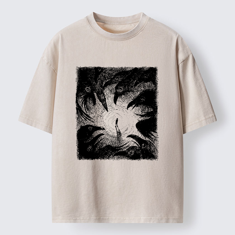 Tokyo-Tiger Deep In The Abyss Washed T-Shirt