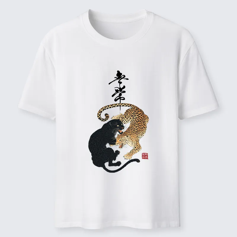 Tokyo-Tiger Impermanence Balance-Leopard Classic T-Shirt