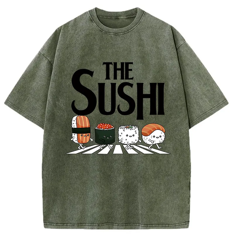 Tokyo-Tiger The Sushi Washed T-Shirt