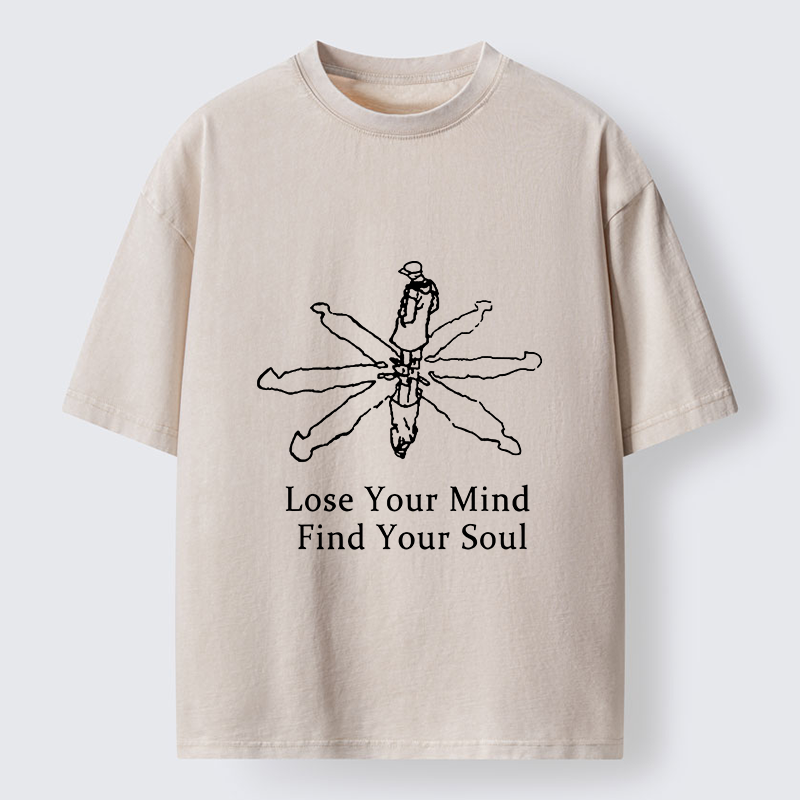 Tokyo-Tiger Find Your Soul Washed T-Shirt