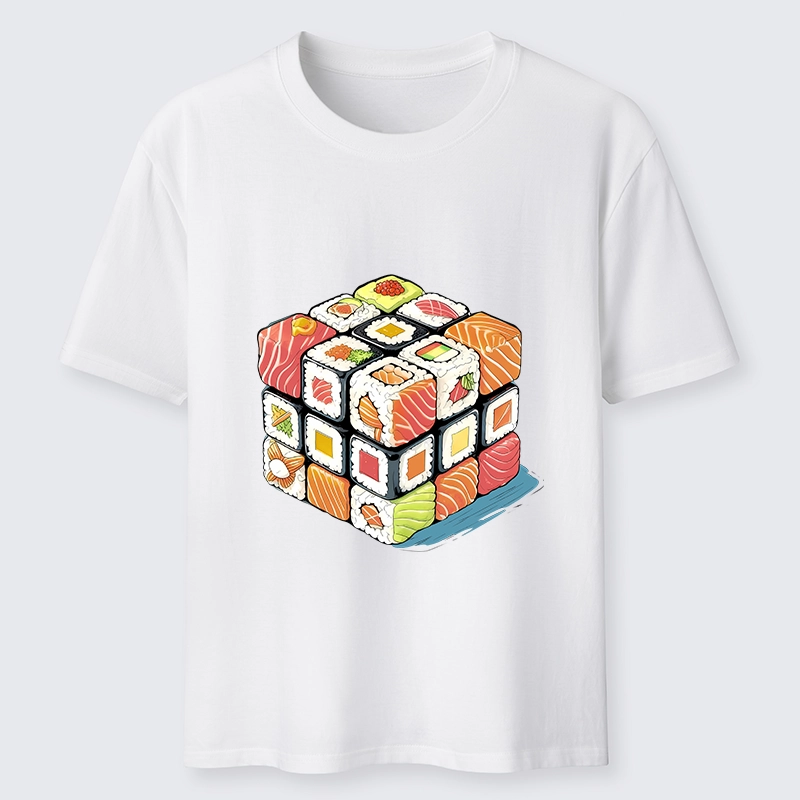 Tokyo-Tiger Sushi Rubik's Cube Classic T-Shirt