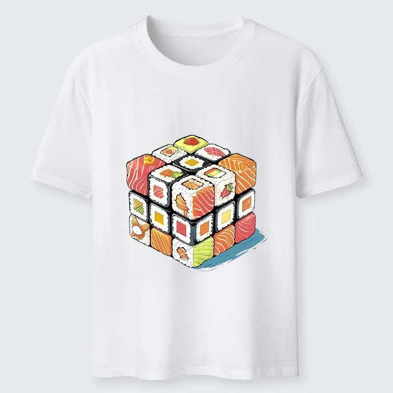 Tokyo-Tiger Sushi Rubik's Cube Classic T-Shirt