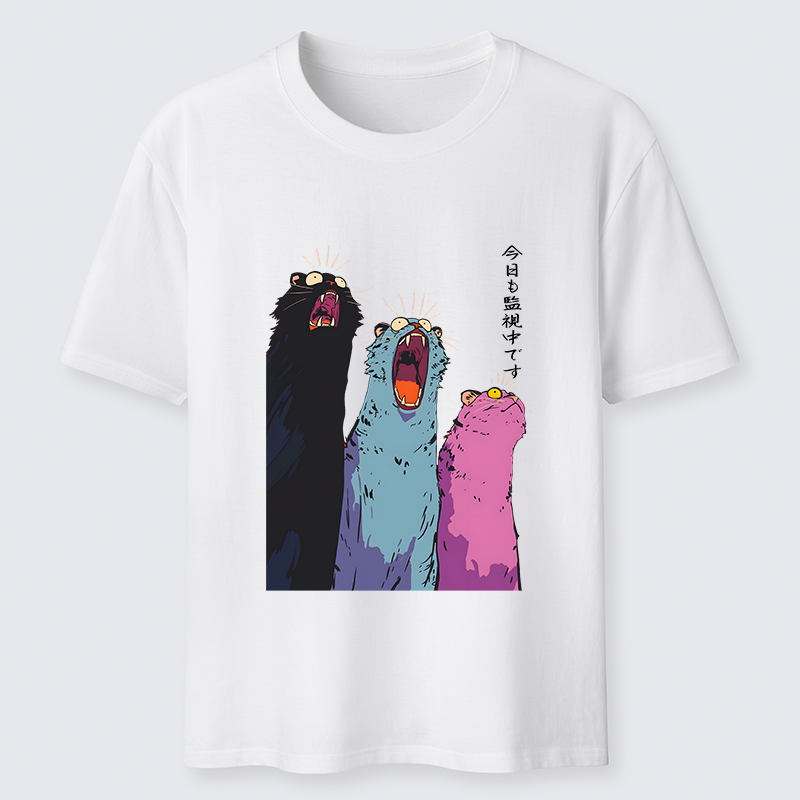 Tokyo-Tiger Howling Cat Classic T-Shirt