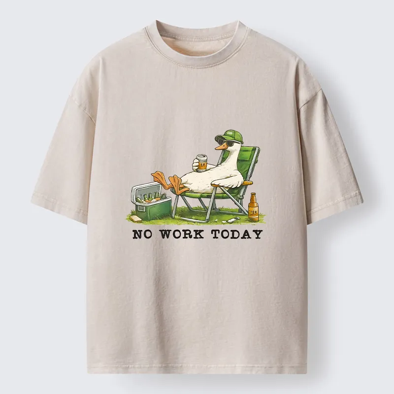 Tokyo-Tiger Resting Duck Washed T-Shirt