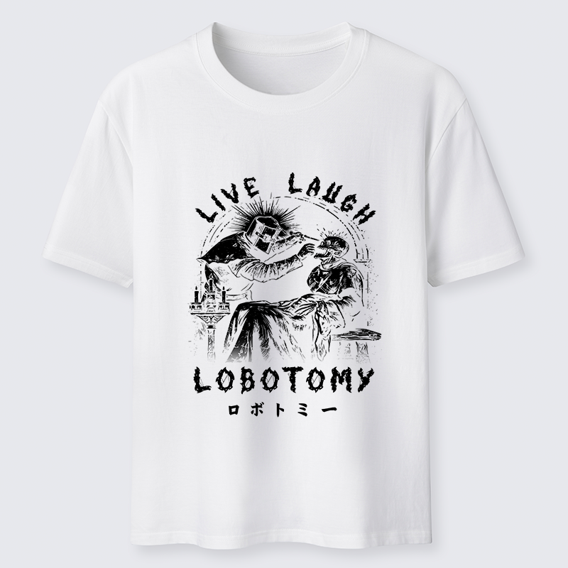 Tokyo-Tiger Live Laugh Lobotomy Funny Classic T-Shirt