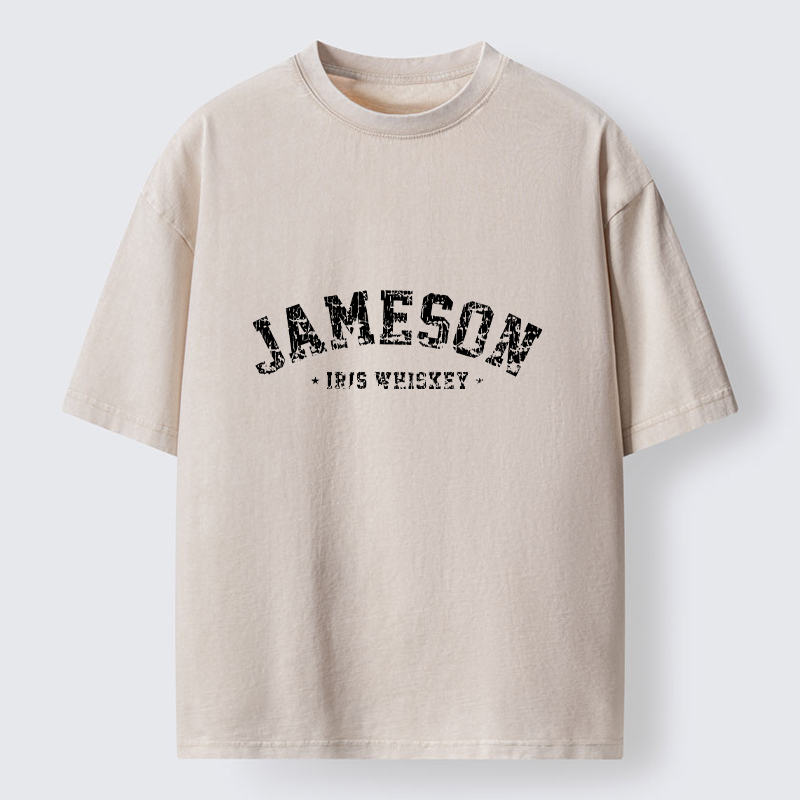 Tokyo-Tiger Irish Whiskey Washed T-Shirt