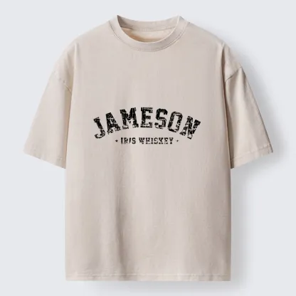 Tokyo-Tiger Irish Whiskey Washed T-Shirt