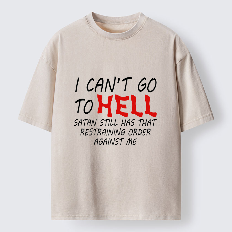 Tokyo-Tiger Hell Is Inaccessible Washed T-Shirt