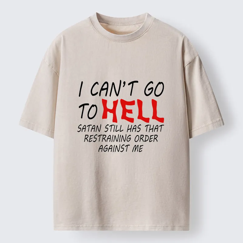 Tokyo-Tiger Hell Is Inaccessible Washed T-Shirt