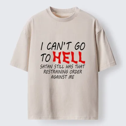 Tokyo-Tiger Hell Is Inaccessible Washed T-Shirt