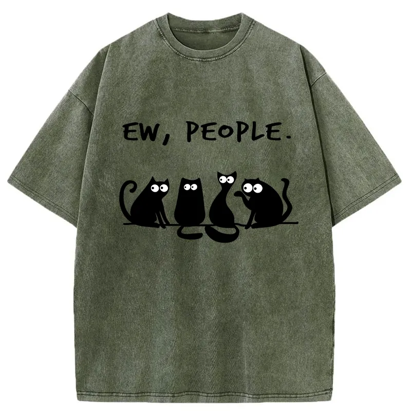 Tokyo-Tiger Ew People Washed T-Shirt