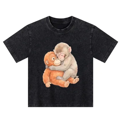 Tokyo-Tiger Poor Punch Kids Washed T-Shirt