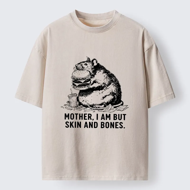 Tokyo-Tiger Obese Rat Funny Washed T-Shirt Sale