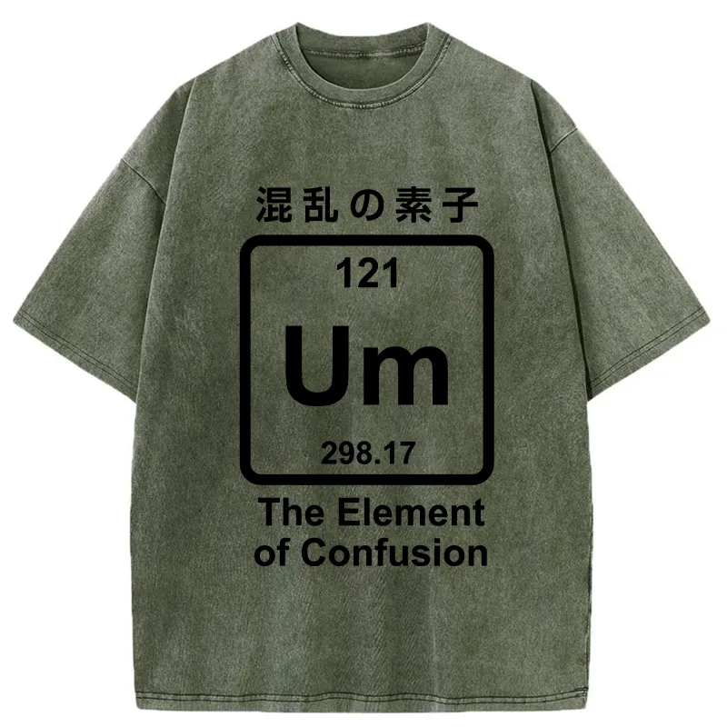 Tokyo-Tiger The Element Of Confusion Washed T-Shirt