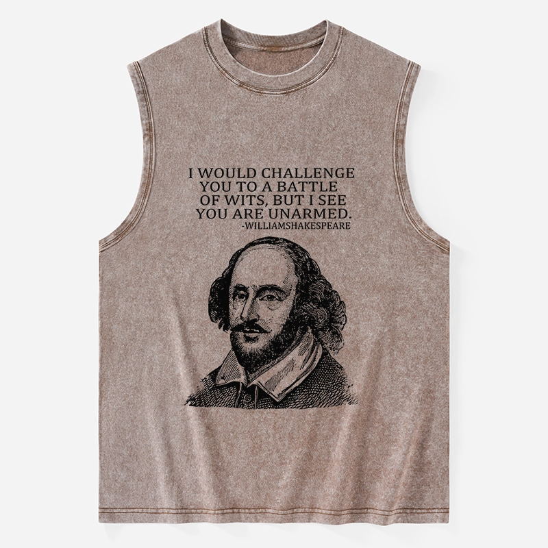 Tokyo-Tiger Your Intelligence Is Inferior To Mine Washed Tank