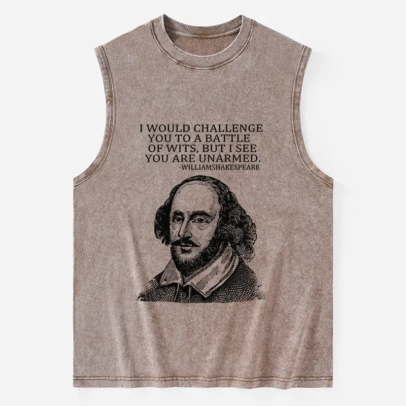 Tokyo-Tiger Your Intelligence Is Inferior To Mine Washed Tank