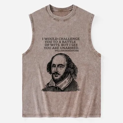 Tokyo-Tiger Your Intelligence Is Inferior To Mine Washed Tank