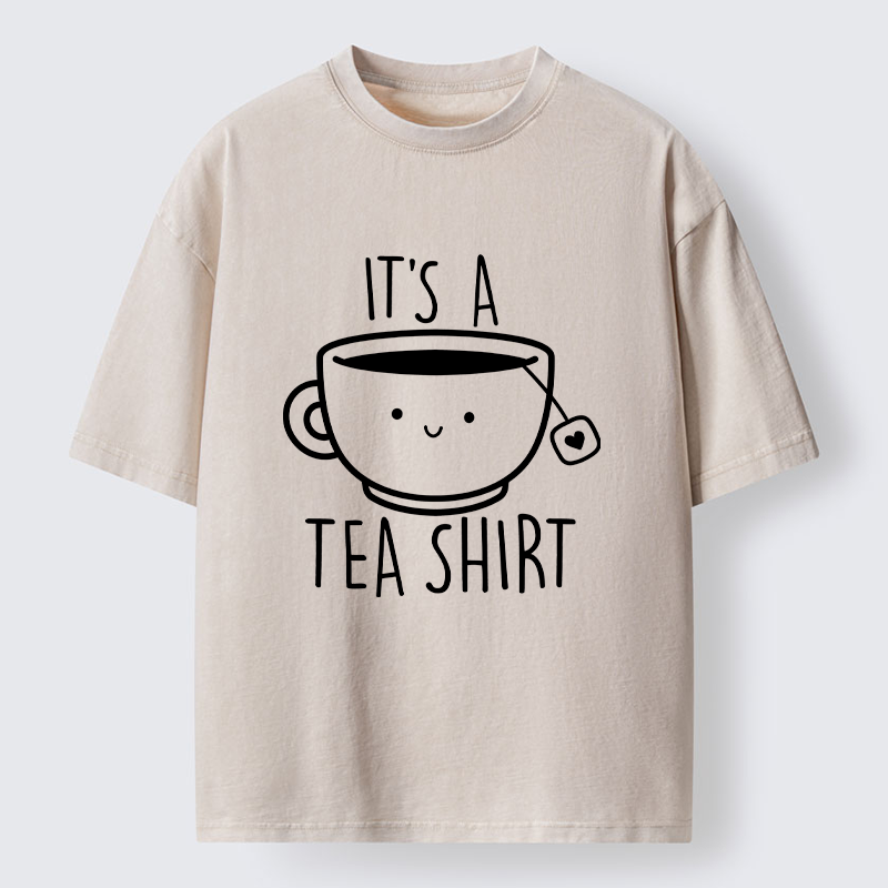 Tokyo-Tiger Tea Shirt Washed T-Shirt