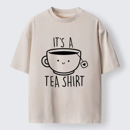 Tokyo-Tiger Tea Shirt Washed T-Shirt