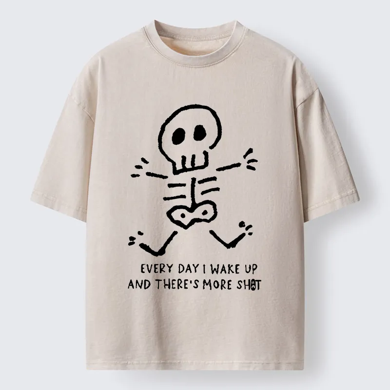 Tokyo-Tiger Every Bad Day Funny Washed T-Shirt Sale