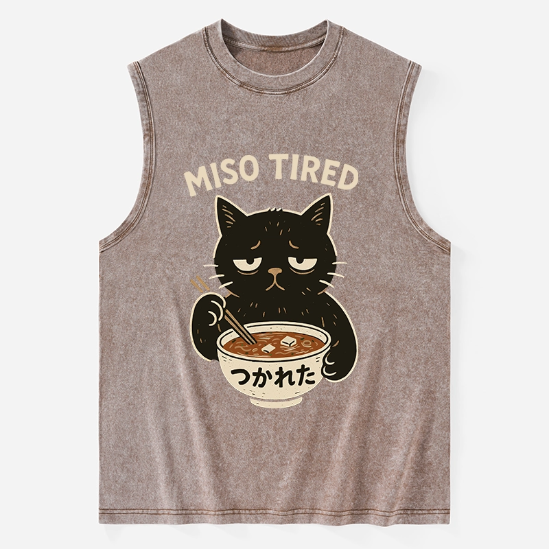 Tokyo-Tiger I’m So Tired Washed Tank