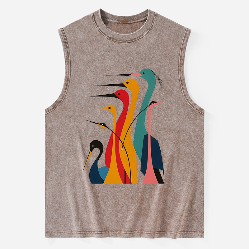 Tokyo-Tiger Various Types Of Cranes Washed Tank