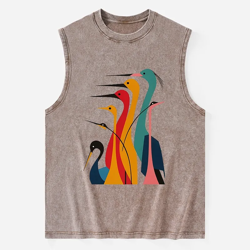 Tokyo-Tiger Various Types Of Cranes Washed Tank