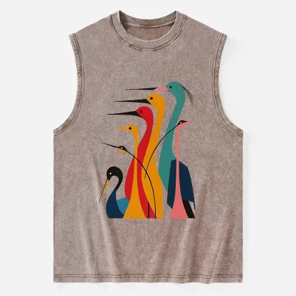 Tokyo-Tiger Various Types Of Cranes Washed Tank