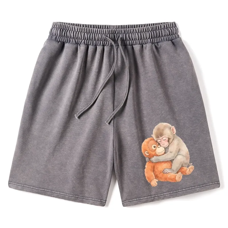 Tokyo-Tiger Poor Punch Washed Shorts Sale