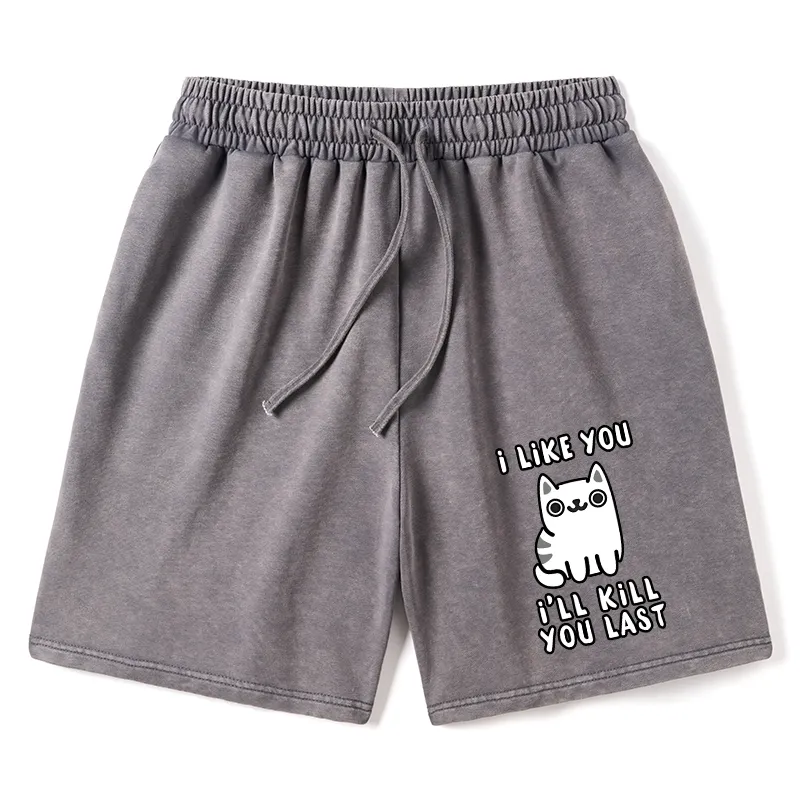 Tokyo-Tiger Cats And Humans Have A Love-hate Relationship Washed Shorts