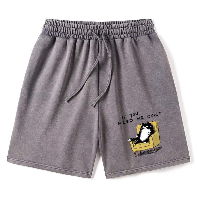 Tokyo-Tiger Unavailable Cat Washed Shorts